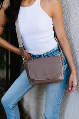 Signature Crossbody Shoulder Bag with Card Wallet