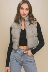 High Neck Puffer Vest king-general-store-5710.myshopify.com