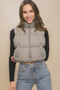 High Neck Puffer Vest king-general-store-5710.myshopify.com