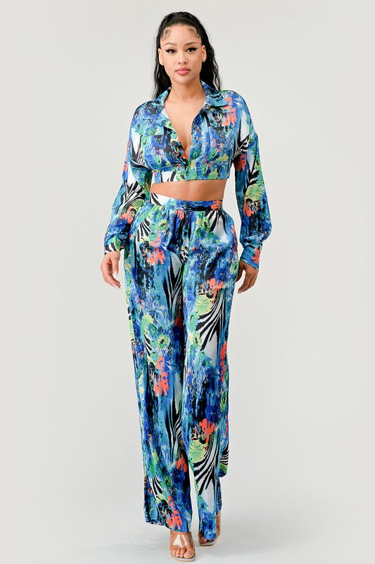 Tropical Mirage Palazzo Set king-general-store-5710.myshopify.com