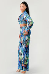 Tropical Mirage Palazzo Set king-general-store-5710.myshopify.com