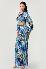 Tropical Mirage Palazzo Set king-general-store-5710.myshopify.com