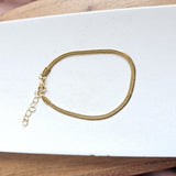 Luxe Gold Herringbone Bracelet king-general-store-5710.myshopify.com