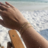 Luxe Gold Herringbone Bracelet king-general-store-5710.myshopify.com