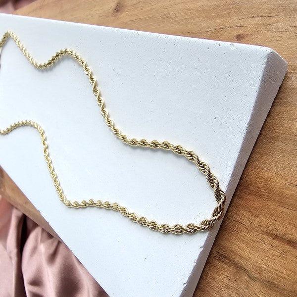 Luxe Gold Rope Chain - 16in king-general-store-5710.myshopify.com