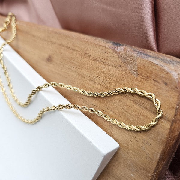 Luxe Gold Rope Chain - 16in king-general-store-5710.myshopify.com