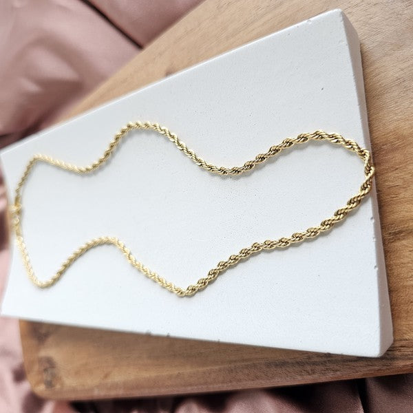 Luxe Gold Rope Chain - 20in king-general-store-5710.myshopify.com