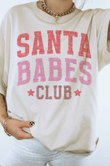 Santa Babes Club Graphic Tee king-general-store-5710.myshopify.com