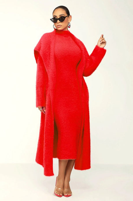 ATHINA Skim Cardigan Dress set king-general-store-5710.myshopify.com