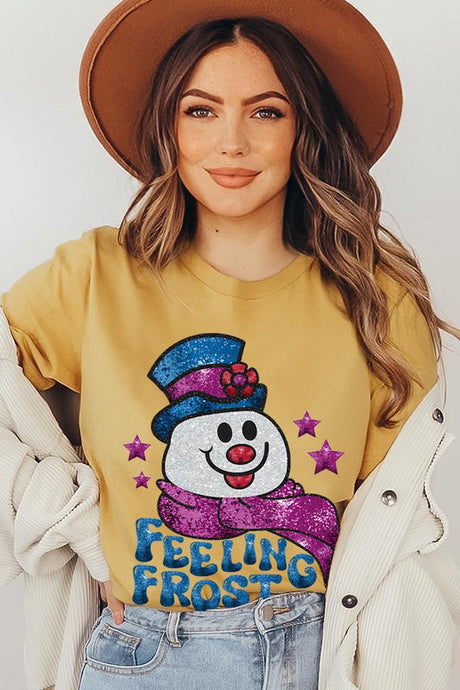 Feeling Frosty Unisex T Shirt king-general-store-5710.myshopify.com