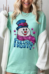 Feeling Frosty Unisex T Shirt king-general-store-5710.myshopify.com