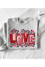 LOVE Unisex Fleece Sweatshirt king-general-store-5710.myshopify.com