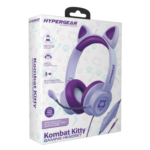 HyperGear Kombat Kitty Kids Gaming Headset king-general-store-5710.myshopify.com