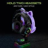 HyperGear RGB Command Station Headset Stand king-general-store-5710.myshopify.com