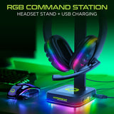 HyperGear RGB Command Station Headset Stand king-general-store-5710.myshopify.com