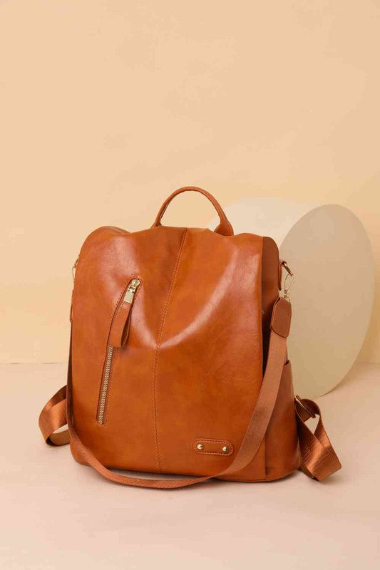 Marcy Zipper Pocket Backpack king-general-store-5710.myshopify.com