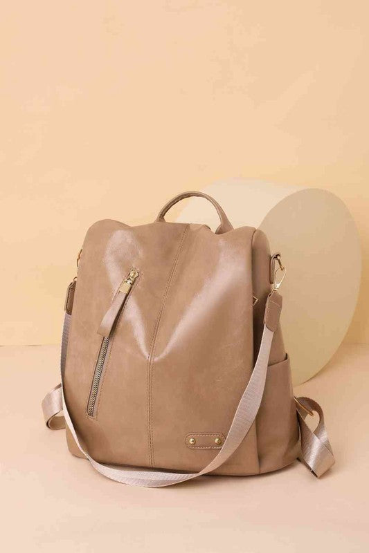 Marcy Zipper Pocket Backpack king-general-store-5710.myshopify.com