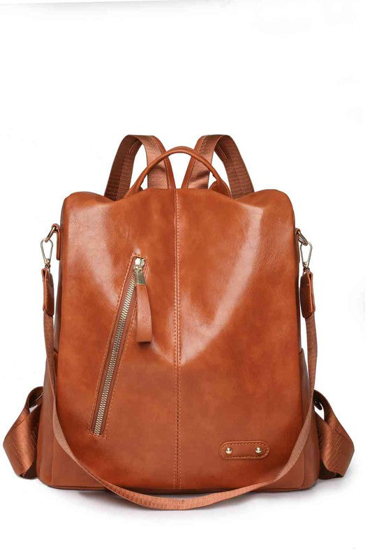 Marcy Zipper Pocket Backpack king-general-store-5710.myshopify.com