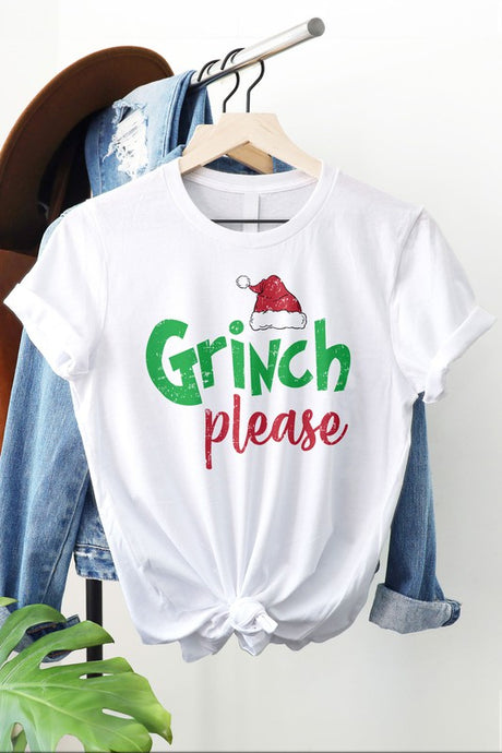 Grinch Please Graphic Tee king-general-store-5710.myshopify.com