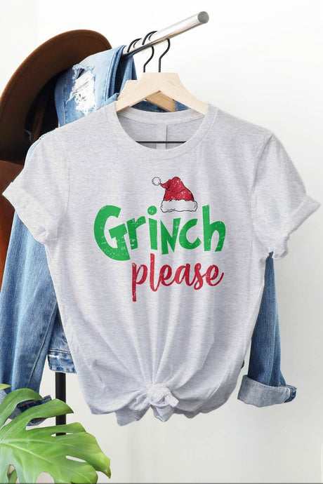 Grinch Please Graphic Tee king-general-store-5710.myshopify.com