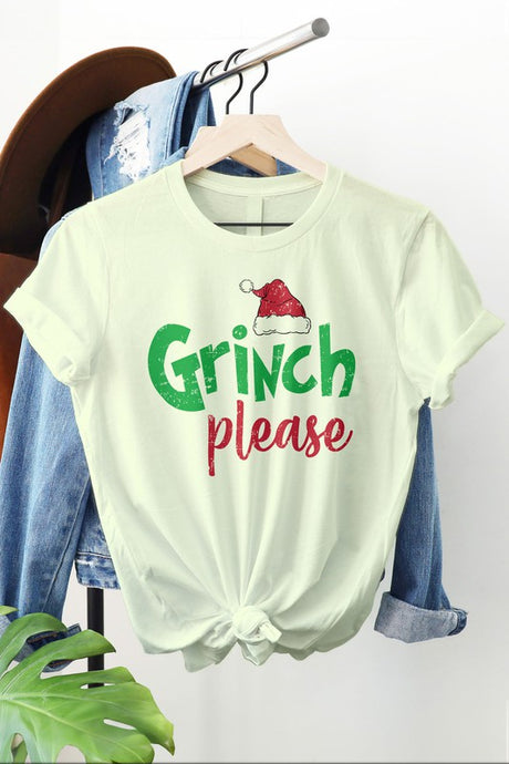 Grinch Please Graphic Tee king-general-store-5710.myshopify.com