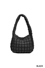 Puff Quilted Crossbody Shoulder Bag