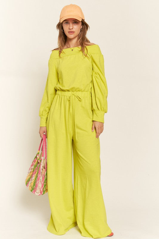 ONE SHOULDER TERRY JUMPSUIT king-general-store-5710.myshopify.com