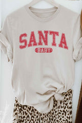 Santa Baby Christmas Graphic Tee king-general-store-5710.myshopify.com