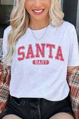 Santa Baby Christmas Graphic Tee king-general-store-5710.myshopify.com