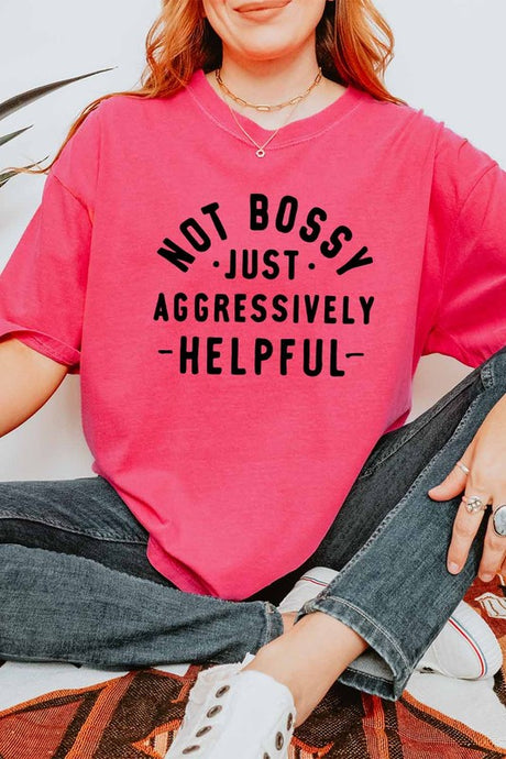 Not Bossy Graphic Tee king-general-store-5710.myshopify.com