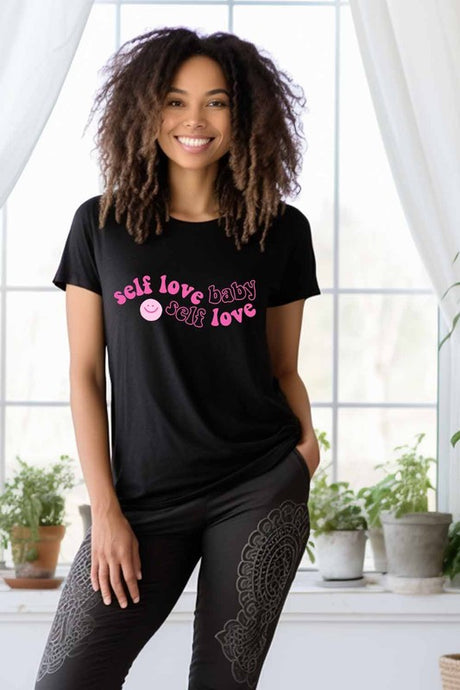 Self Love Graphic Tee king-general-store-5710.myshopify.com
