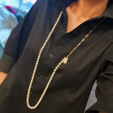 In Your Way Pearl And Chain Long Necklace king-general-store-5710.myshopify.com