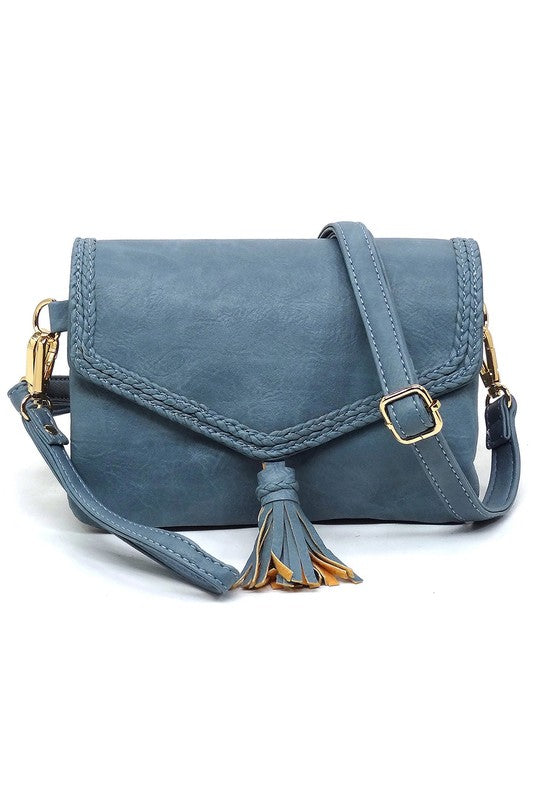 Fashion Tassel Flap Envelope Clutch Crossbody Bag king-general-store-5710.myshopify.com