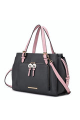 MKF Elise Color-block Satchel Bag by Mia k king-general-store-5710.myshopify.com