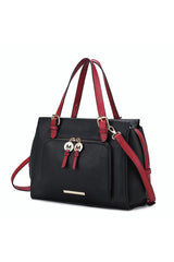 MKF Elise Color-block Satchel Bag by Mia k king-general-store-5710.myshopify.com