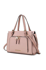 MKF Elise Color-block Satchel Bag by Mia k king-general-store-5710.myshopify.com