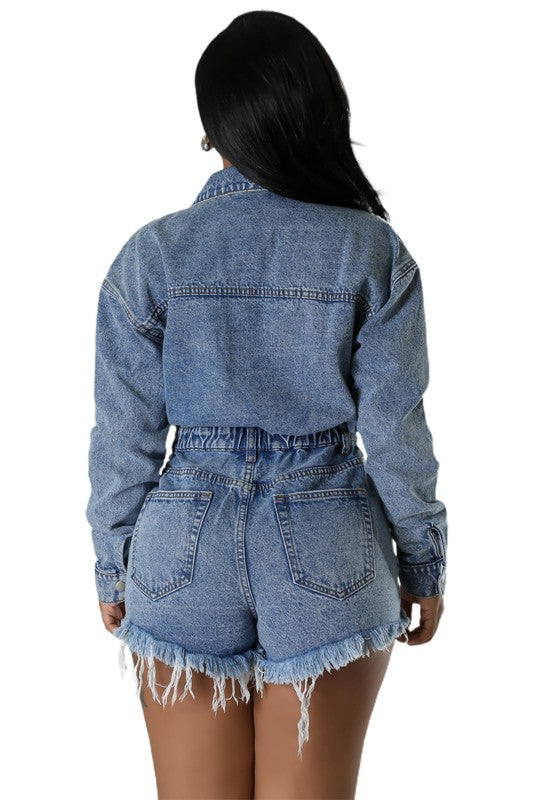 WOMEN FASHION DENIM ROMPERS king-general-store-5710.myshopify.com