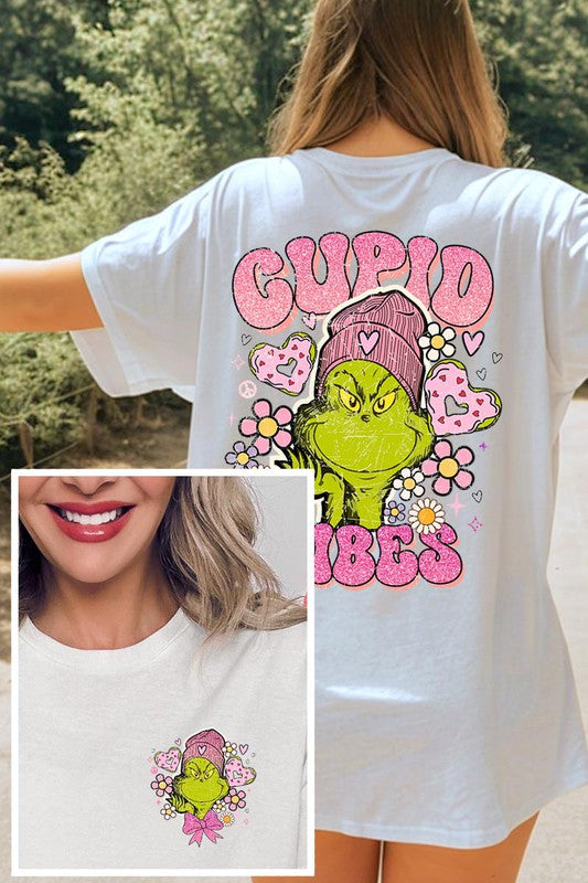 Cupid Vibes Valentines day Sweatshirt king-general-store-5710.myshopify.com