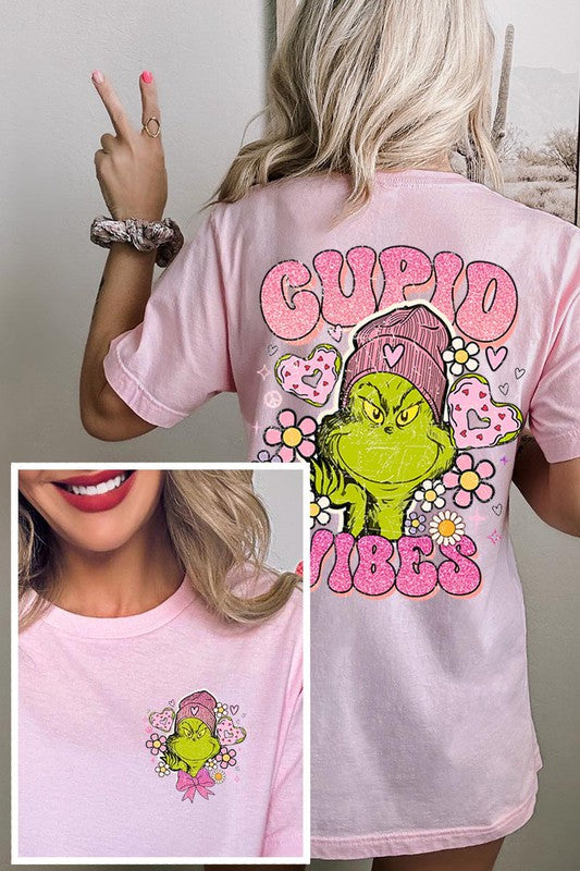 Cupid Vibes Valentines day Sweatshirt king-general-store-5710.myshopify.com