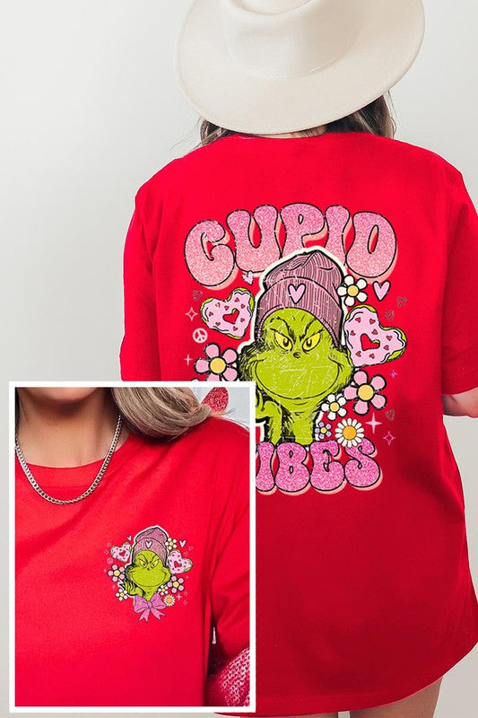 Cupid Vibes Valentines day Sweatshirt king-general-store-5710.myshopify.com