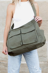 Nova Oversize Canvas Messenger Bag king-general-store-5710.myshopify.com