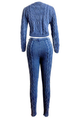 Long Sleeve Crop Sweater Pant Set king-general-store-5710.myshopify.com