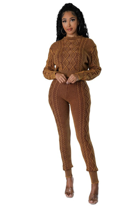 Long Sleeve Round Neckline Sweater Pants Set king-general-store-5710.myshopify.com