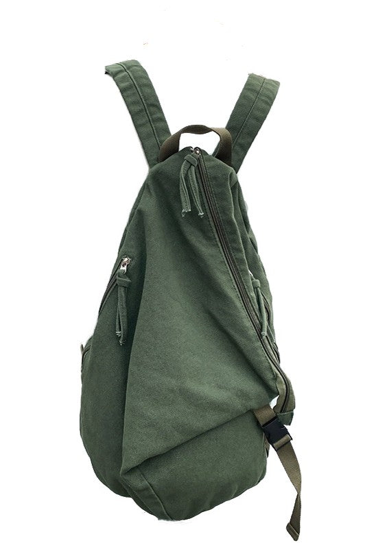 Kai Asymmetric Canvas Backpack king-general-store-5710.myshopify.com