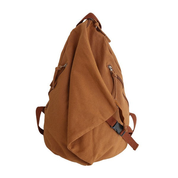 Kai Asymmetric Canvas Backpack king-general-store-5710.myshopify.com