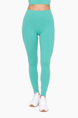 Tapered Band Essential Solid Highwaist Leggings