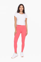 Tapered Band Essential Solid Highwaist Leggings