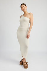 ONE SHOULDER MAXI DRESS king-general-store-5710.myshopify.com