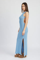 Halter Neck Open Back Maxi Dress king-general-store-5710.myshopify.com