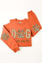 Dog Mama Elbow Printed Graphic Fleece Sweatshirts. king-general-store-5710.myshopify.com